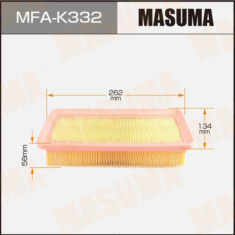 Фильтр воздушный HYUNDAI ACCENT III MASUMA MFA-K332