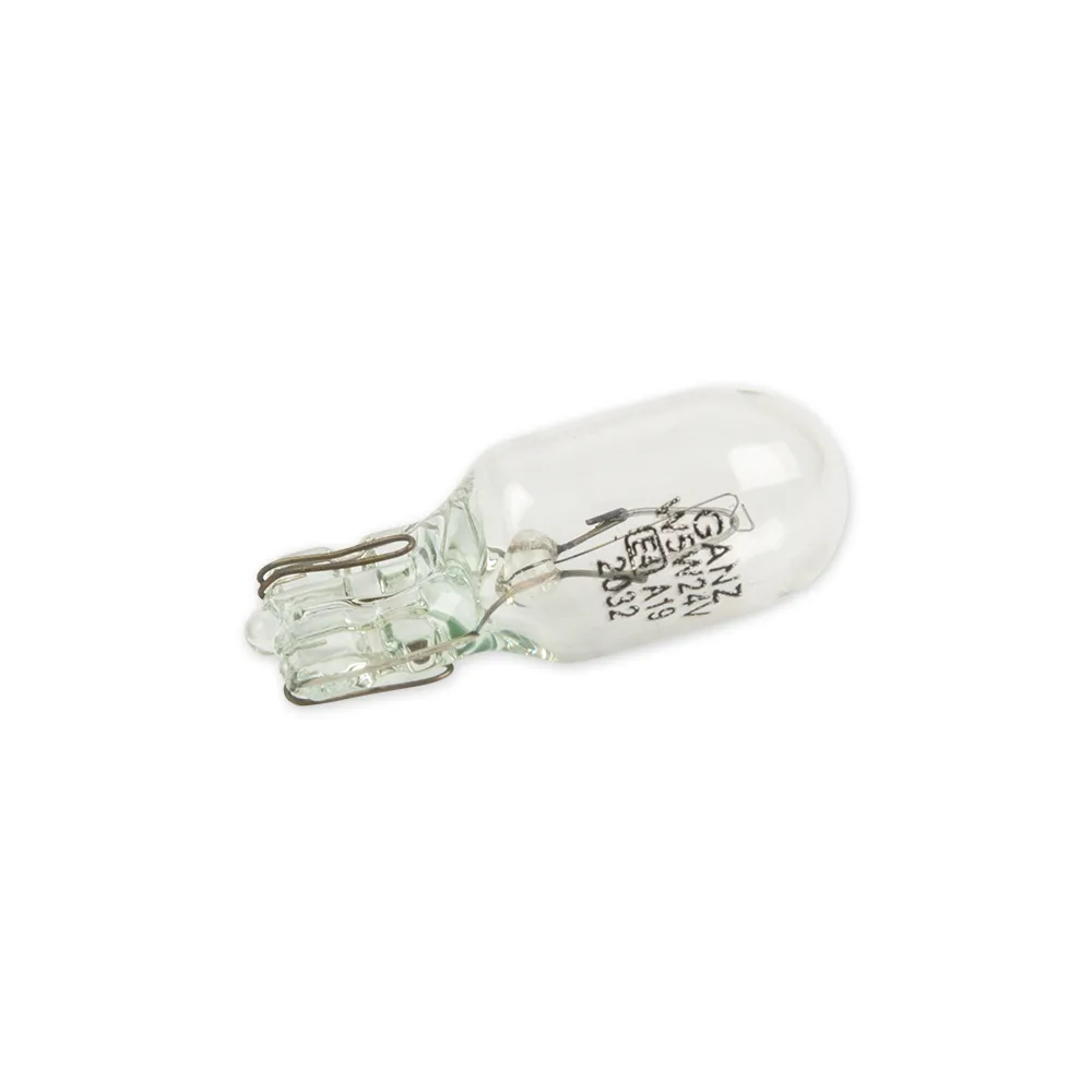 Лампа 24V W5W 5W W2,1x9,5d GANZ 1 шт. BOX (10 шт. цена за 1 шт.) GIP06032