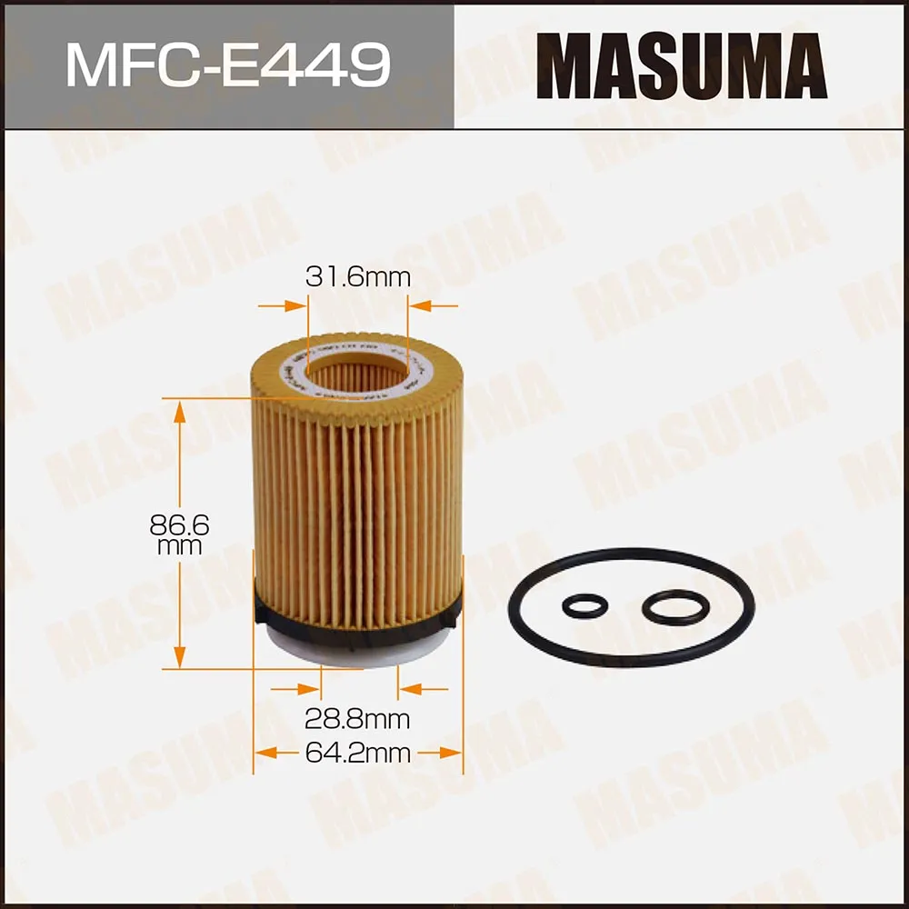 Фильтр масляный MASUMA MFCE449