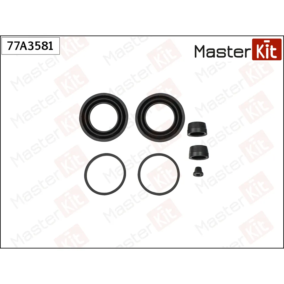Ремкомплект тормозного суппорта Isuzu D-MAX I (TFR, TFS) 2002 - 2012 MASTERKIT 77A3581