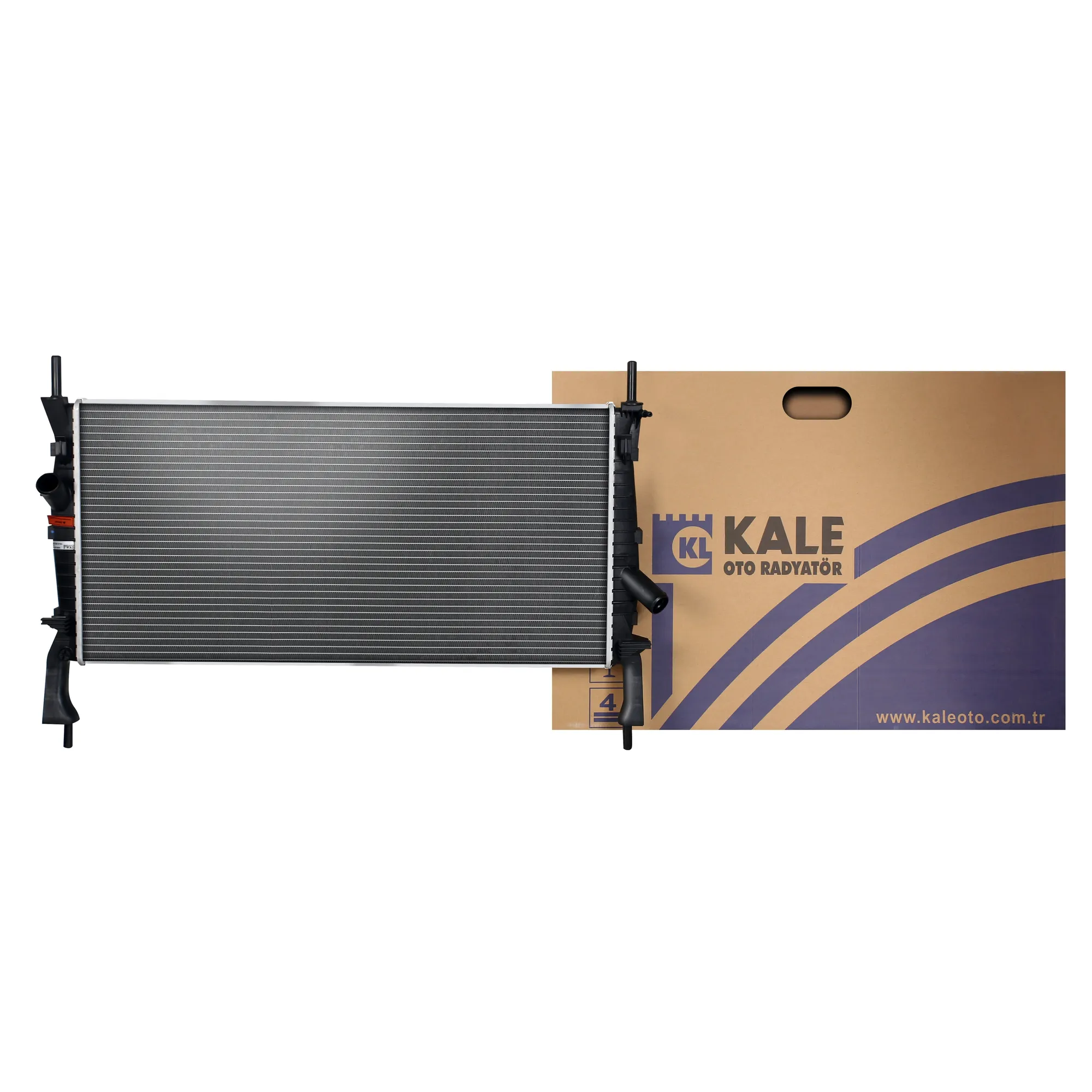 Радиатор охлаждения Ford Transit (06-) A/C+ паяный KALE 235500