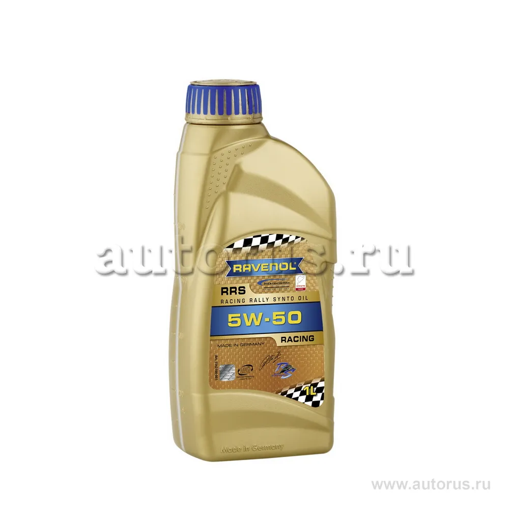 Моторное масло RAVENOL RRS Racing Rally Synto SAE 5W-50 (1л) new 1142100-001 (4014835726918)