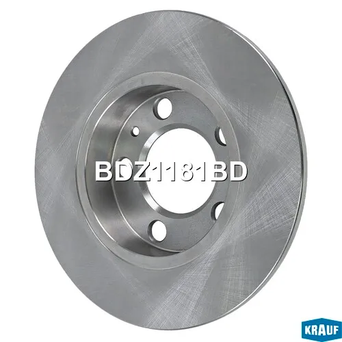 Диск тормозной KRAUF BDZ1181BD