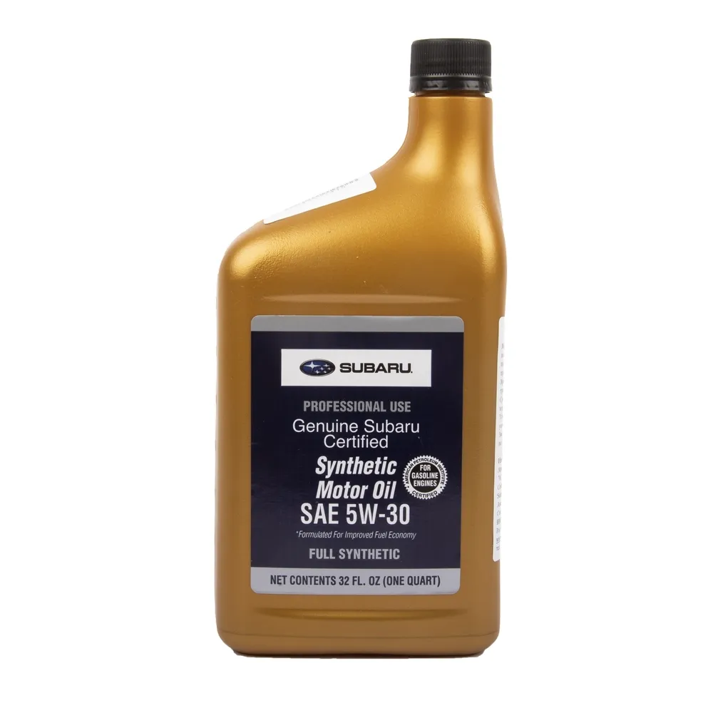 Масло моторное SUBARU Synthetic 5W-30 синтетическое 0.946 л SOA42-7V1410