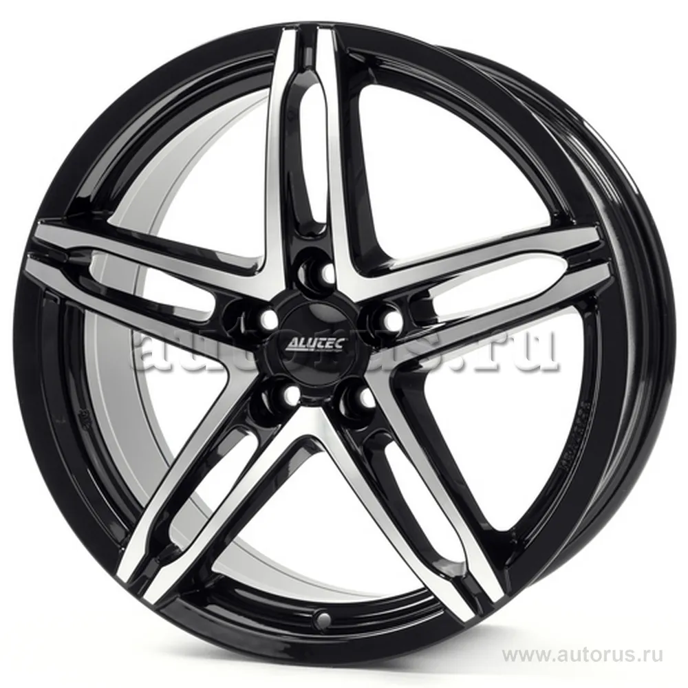 Диск литой R17 7J 5x108/70.1 ET48 ALUTEC Poison Diamond Black Front Polished PN70748B531