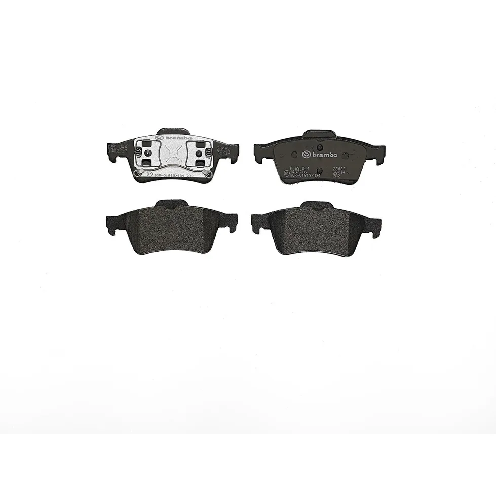 Колодки тормозные задние, без пружинки BREMBO P59044