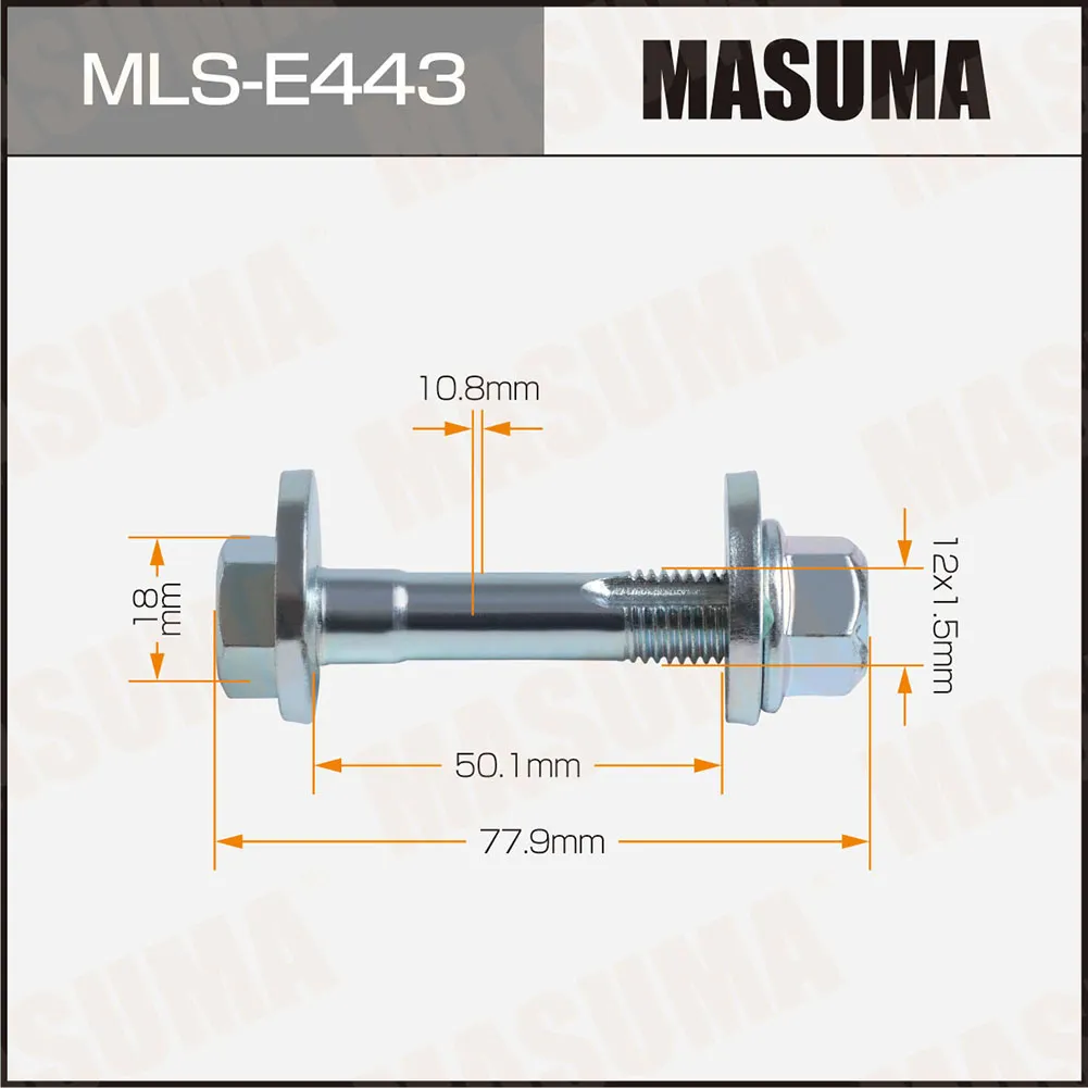 Болт подвески MASUMA MLS-E443