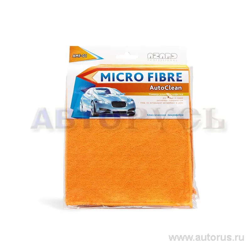 Салфетка микрофибра универсальная 35x40 см AZARD AMF-01