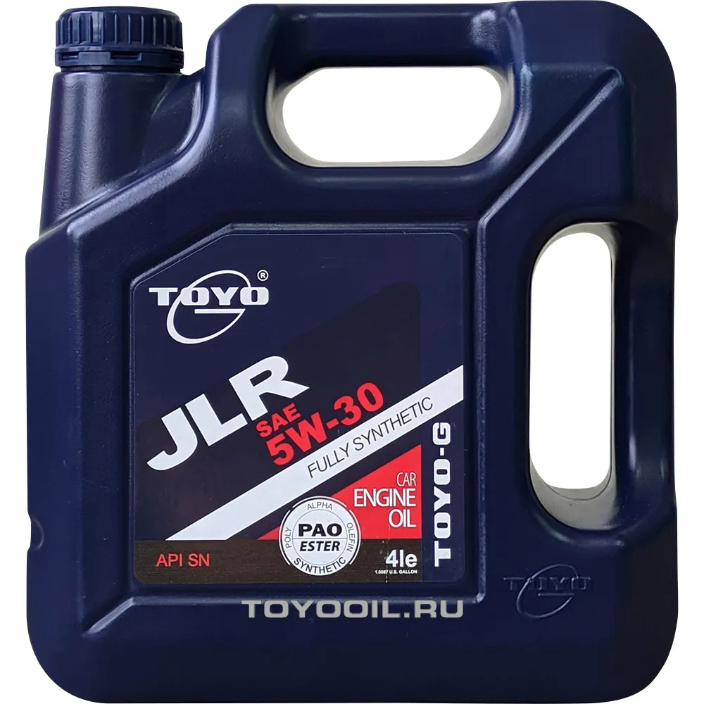 Масло моторное TOYO-G JLR 5W-30 синтетическое 4 л 9555131412310