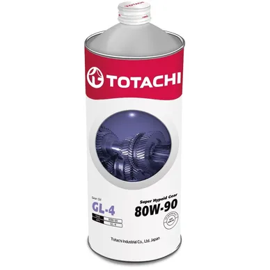 Масло трансмиссионное TOTACHI Super Hypoid Gear GL-4 80W90 полусинтетическое 1 л 4562374691834