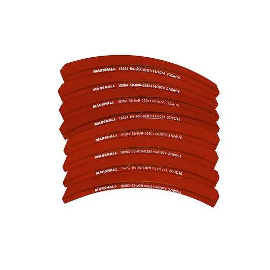 Накладки тормозные комплект (1 ремонт) (с заклепками) 19283, 19284 Marshall M2192831