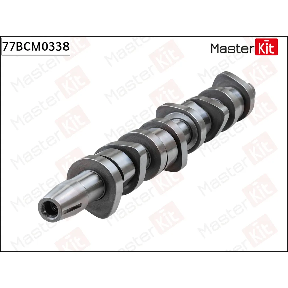 Распредвал VAG 1.9TDI AJM/ANU/ARL/ASZ/ATD/ATJ/AUY/AVB/AVF/AWX/AXB/AXC/AXR/BJB/BKC/BLS/BLT/ MASTERKIT 77BCM0338