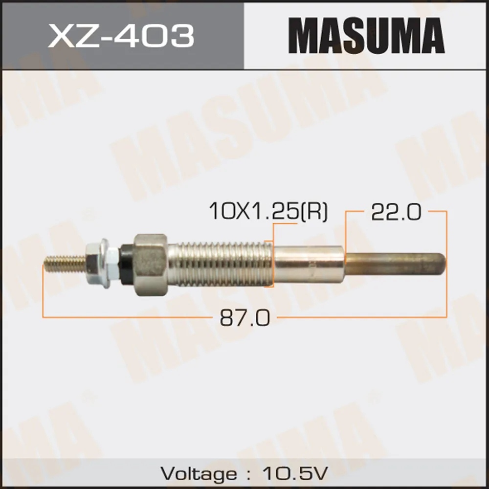 Свеча накаливания MAZDA BONGO MASUMA XZ-403