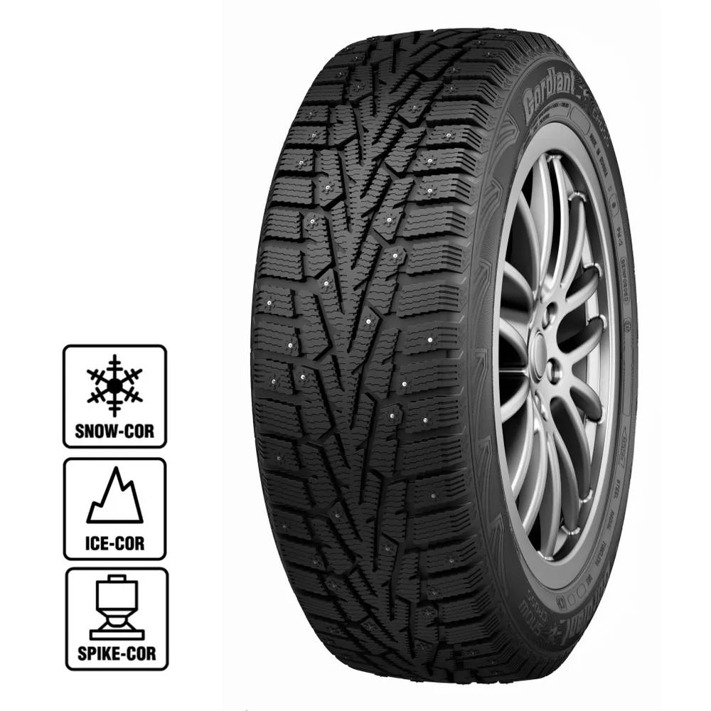 Шина R14 185/70 Cordiant Snow Cross PW-2 92T шип 682537667