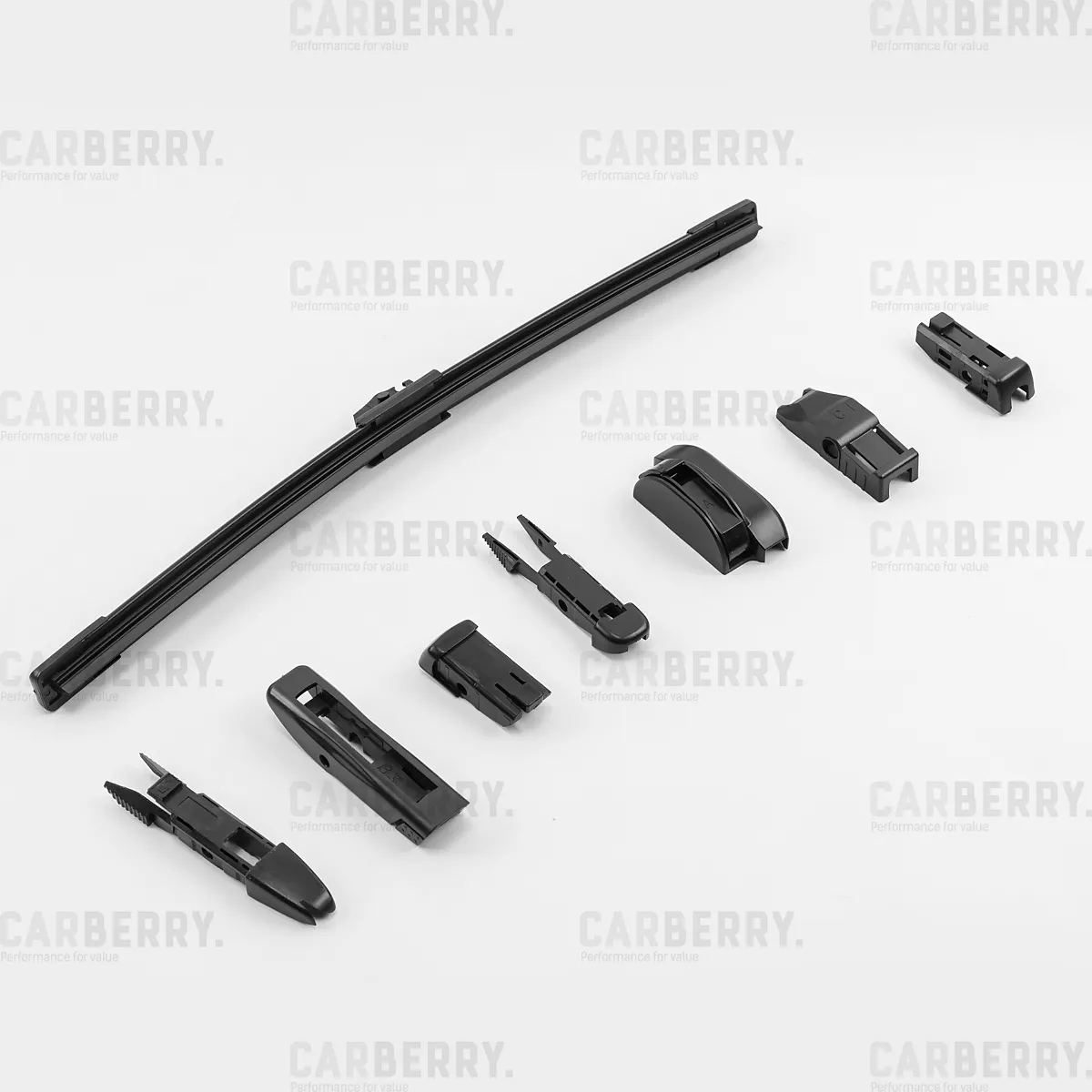 Щетка стеклоочистителя 350 мм бескаркасная 1 шт CARBERRY T-Flex 27CA35