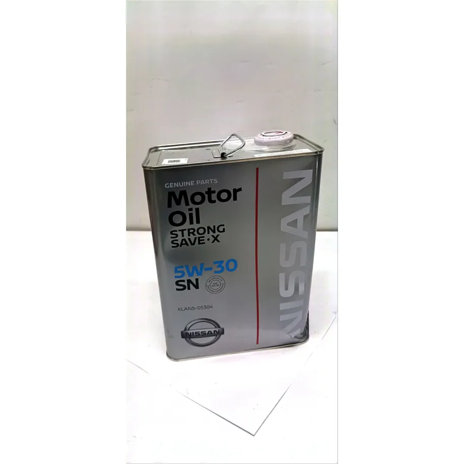 Масло моторное NISSAN STRONG SAVE X SN 5W-30 4 л УЦЕНКА! KLAN5-05304-N29