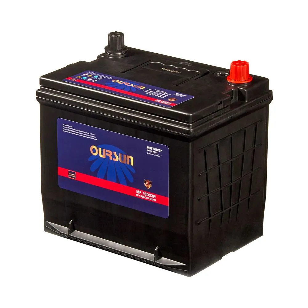 Аккумулятор OURSUN JIS MF 65 А/ч L+ (1) 222x230x172 EN560 А