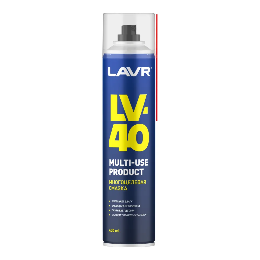 Смазка многоцелевая проникающая LV-40, 400 мл LAVR Ln1485