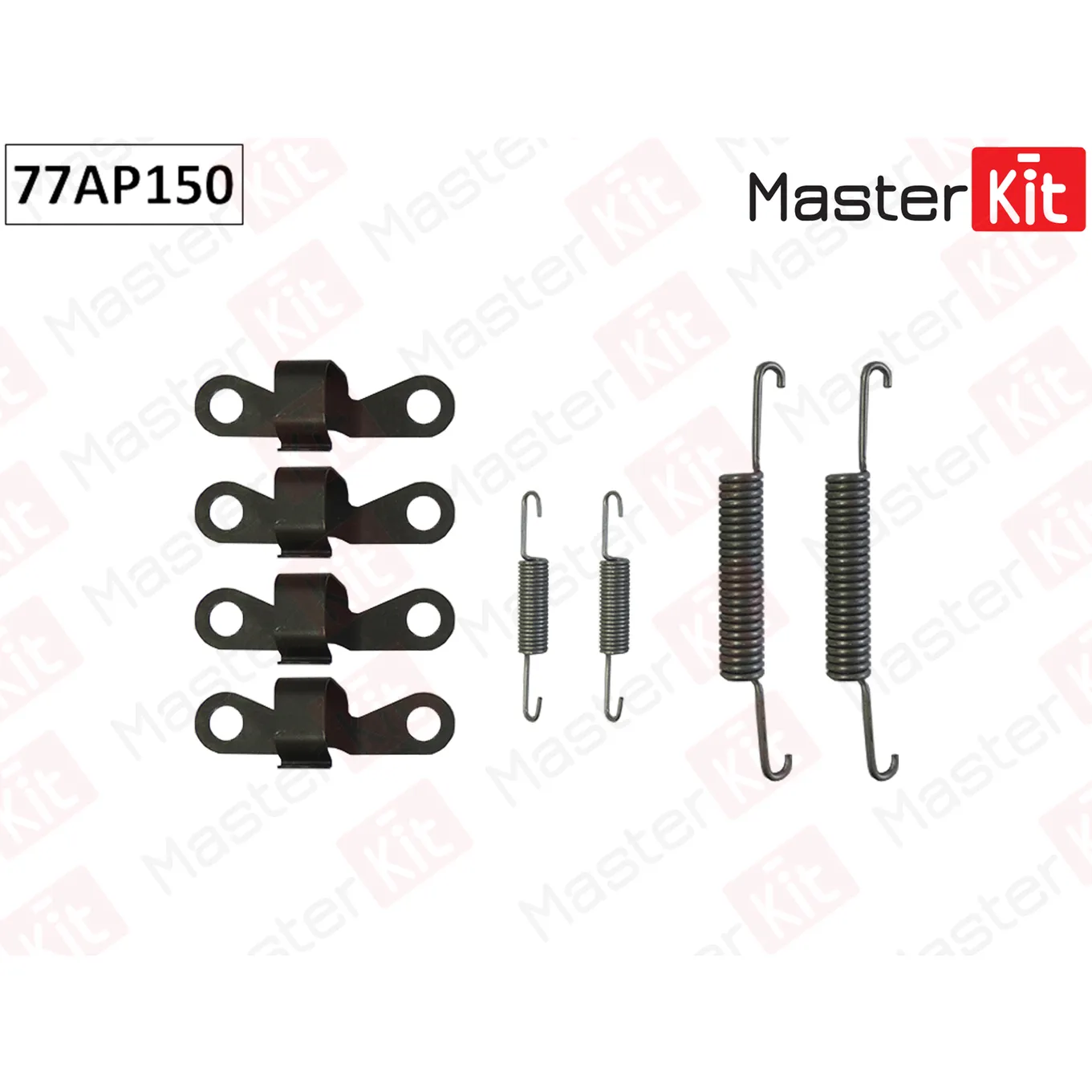 Комплект установочный барабанных колодок Volvo V70 I (875, 876) 1995 - 2000 MASTERKIT 77AP150