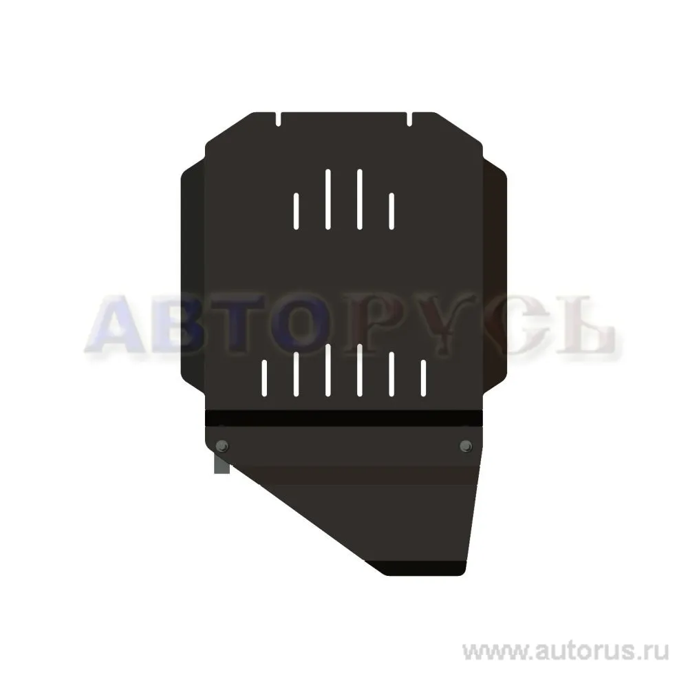 Защита КПП и РК Cadillac Escalade V-6,2, 2007-2013 /Tahoe V-5,3 6,2, 2007-2013 04.1061, Сталь 2,5 мм