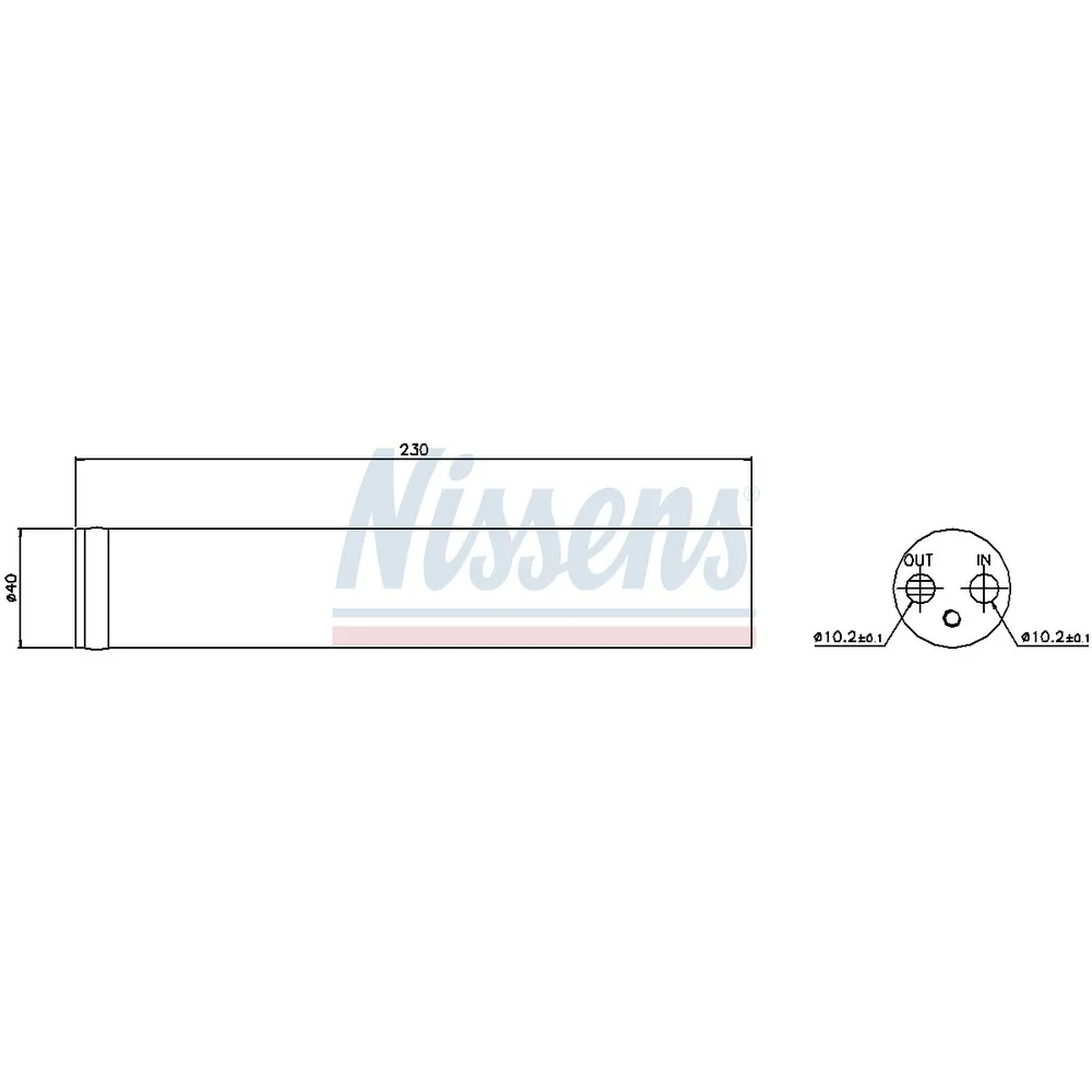 Осушитель кондиционера NISSENS 95412