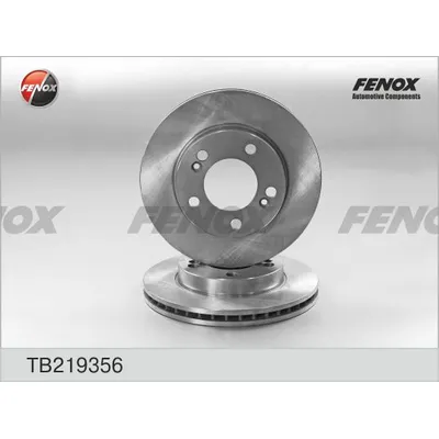 Диск тормозной SSANGYONG REXTON,2.7 XDI, ACTYON 2.3, KYRON 2.0 X FENOX TB219356