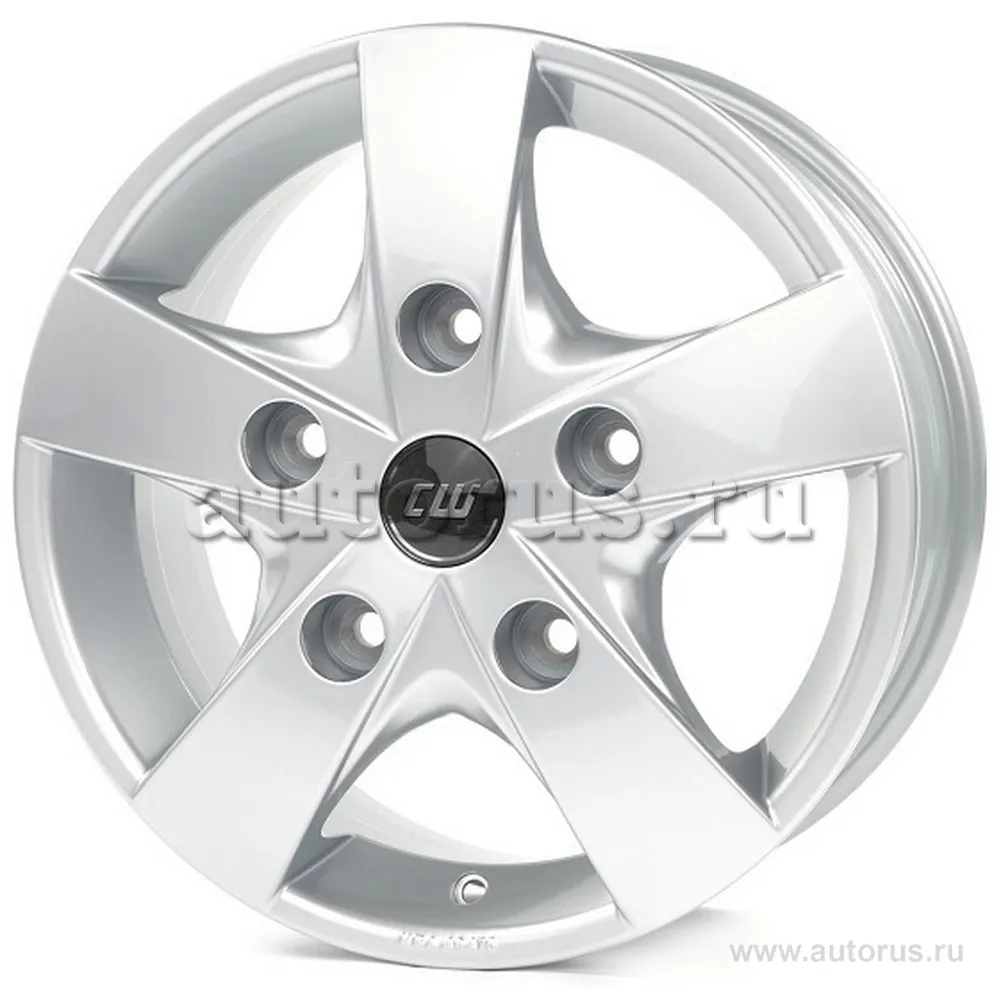 Диск литой R16 6.5J 5x118/71.1 ET60 BORBET CWF Cristal Silver 300002