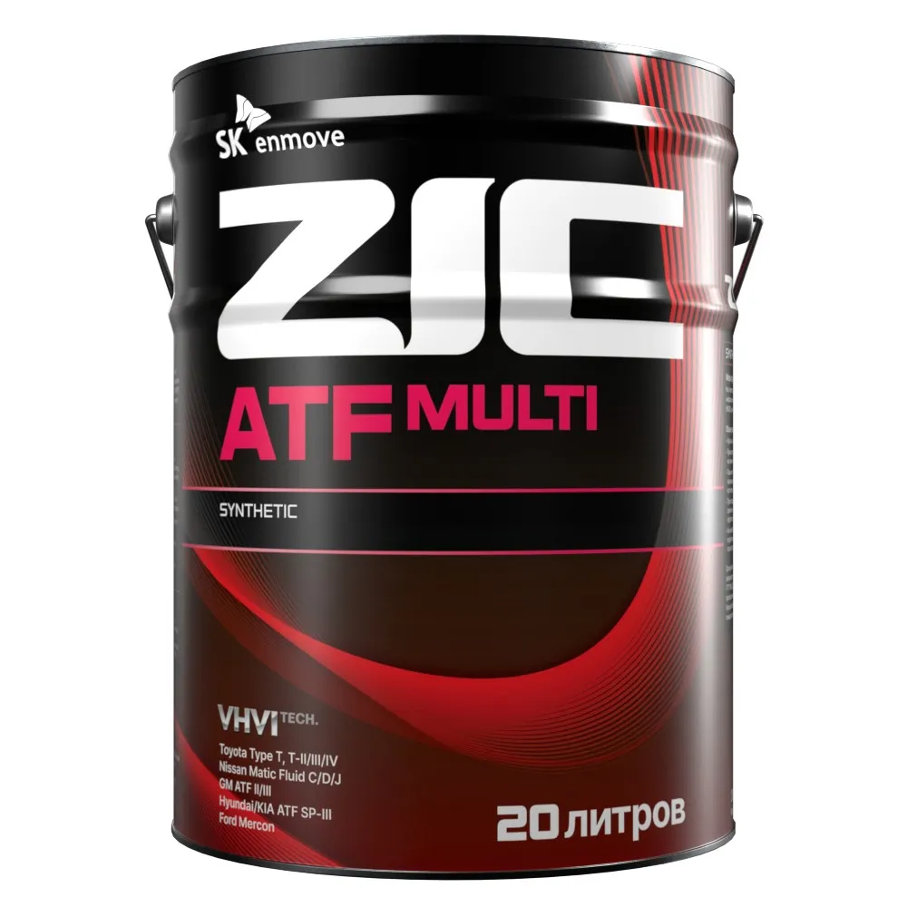 Масло трансмиссионное ZIC ATF Multi синтетическое 20 л 192628