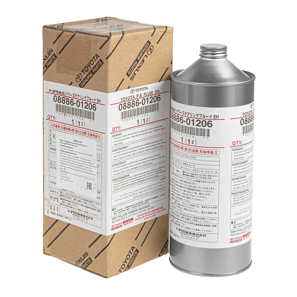 Жидкость гидроусилителя TOYOTA PSF EH Fluid 1 л 08886-01206