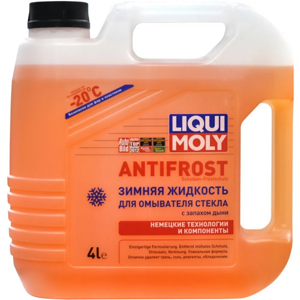 Жидкость омывателя незамерзающая -20 LIQUI MOLY готовая дыня 4 л 01267