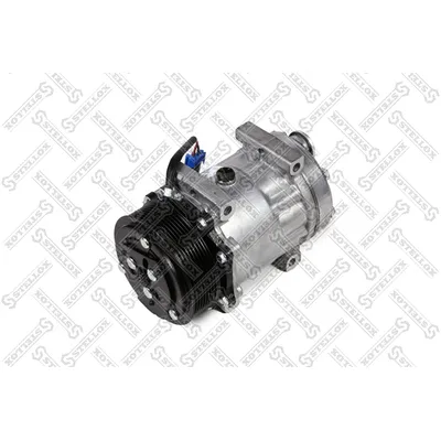 Компрессор кондиционера 24v d119 5пазов RVI Kerax/Premium STELLOX 8755011_SX