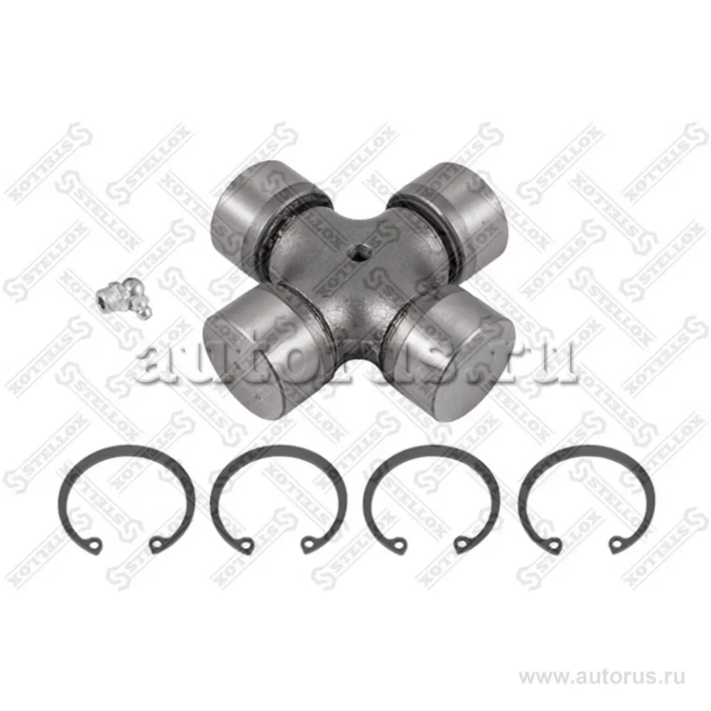 Крестовина кардана со стопорами 48x126 Omn MB 1626/1632/1919/2224 STELLOX 84-67317-SX