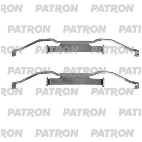 Комплект монтажный тормозных колодок дисковых BMW:3 (E36) 09.90-02.98,3 COMPACT (E36) 0 PATRON PSRK1045