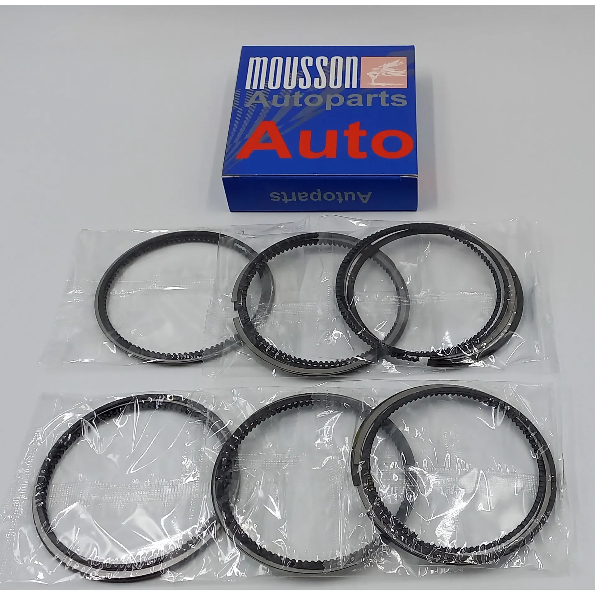 Кольца комплект BMW 2.5 N52B25F 82X1.2X1.5X2.0 стандарт на 1 цилиндр MOUSSON SRSN52B25FSTD