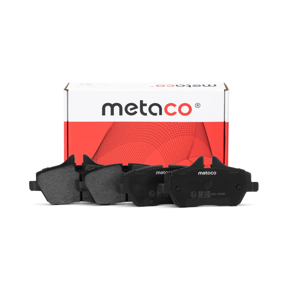 Колодки тормозные передние к-кт BMW I3 (I01), 08/13 - I3 (I01), 08/13 - BMW I3 2013 > Metaco 3000-638