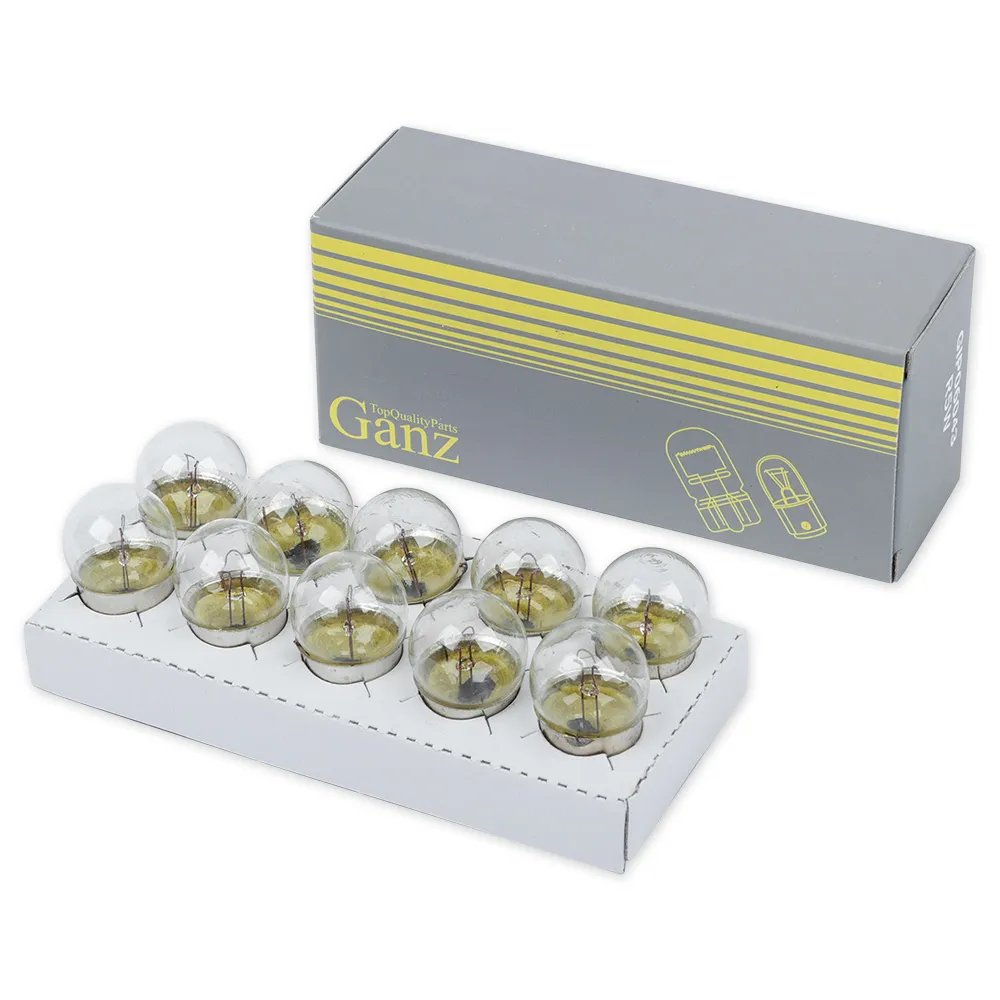 Лампа 12V R5W 5W BA15s GANZ 1 шт. BOX (10 шт. цена за 1 шт.) GIP06043