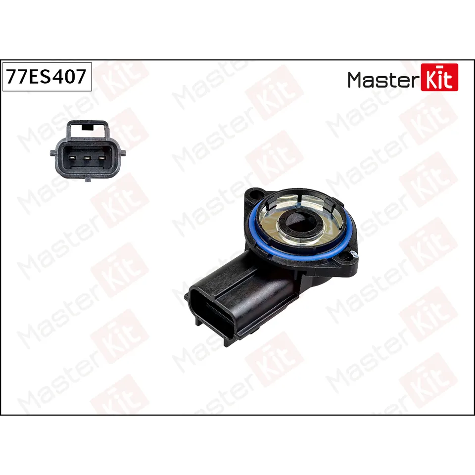 Датчик, положение дросс заслонки\ FORD FOCUS II, MONDEO III MASTERKIT 77ES407