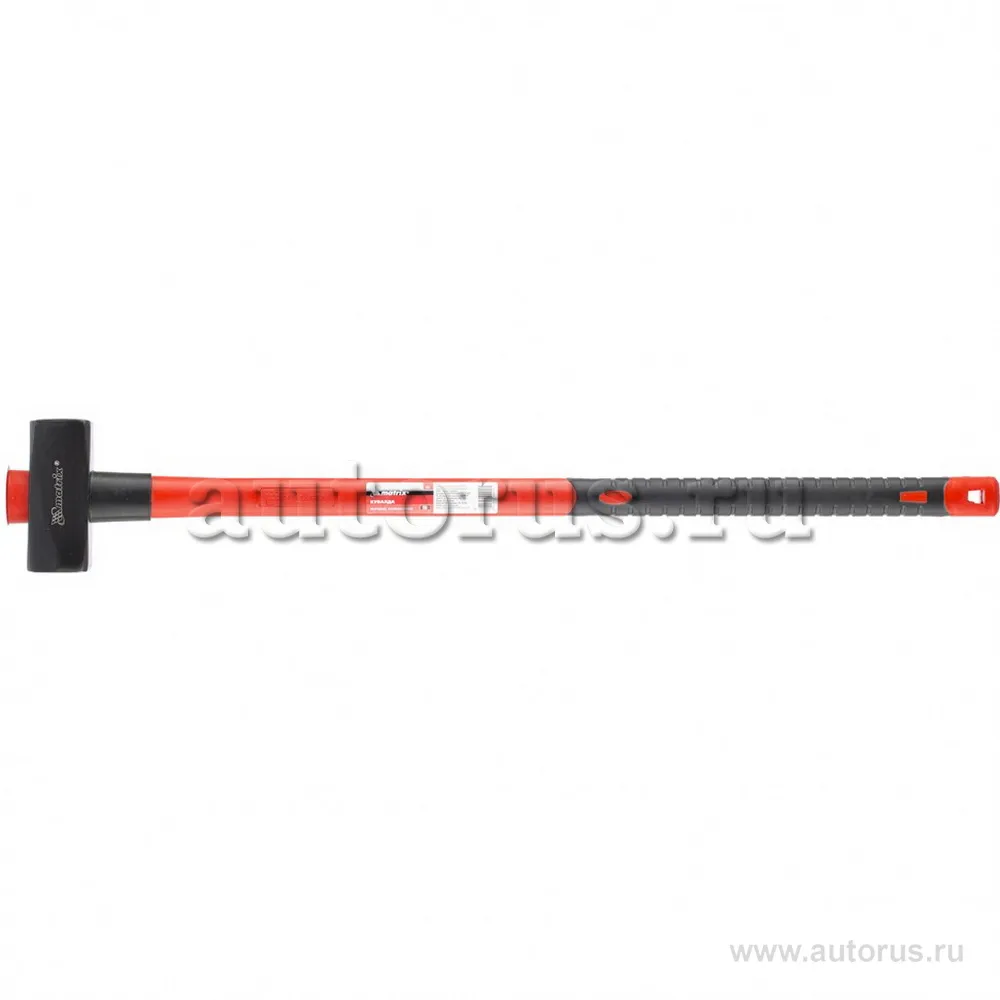 Кувалда, 5000 г, фибергласовая обрезиненная рукоятка MATRIX 10924