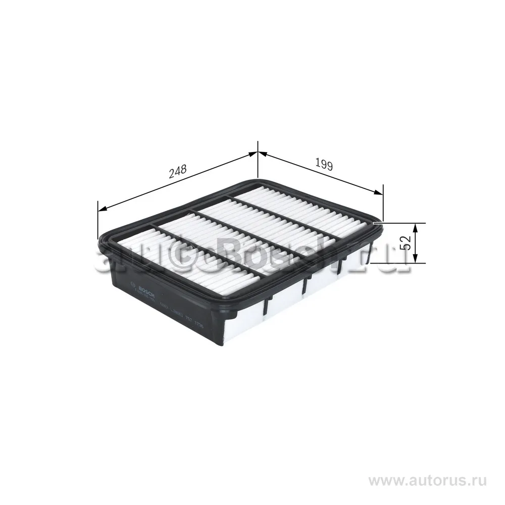 Фильтр воздушный BOSCH F 026 400 165