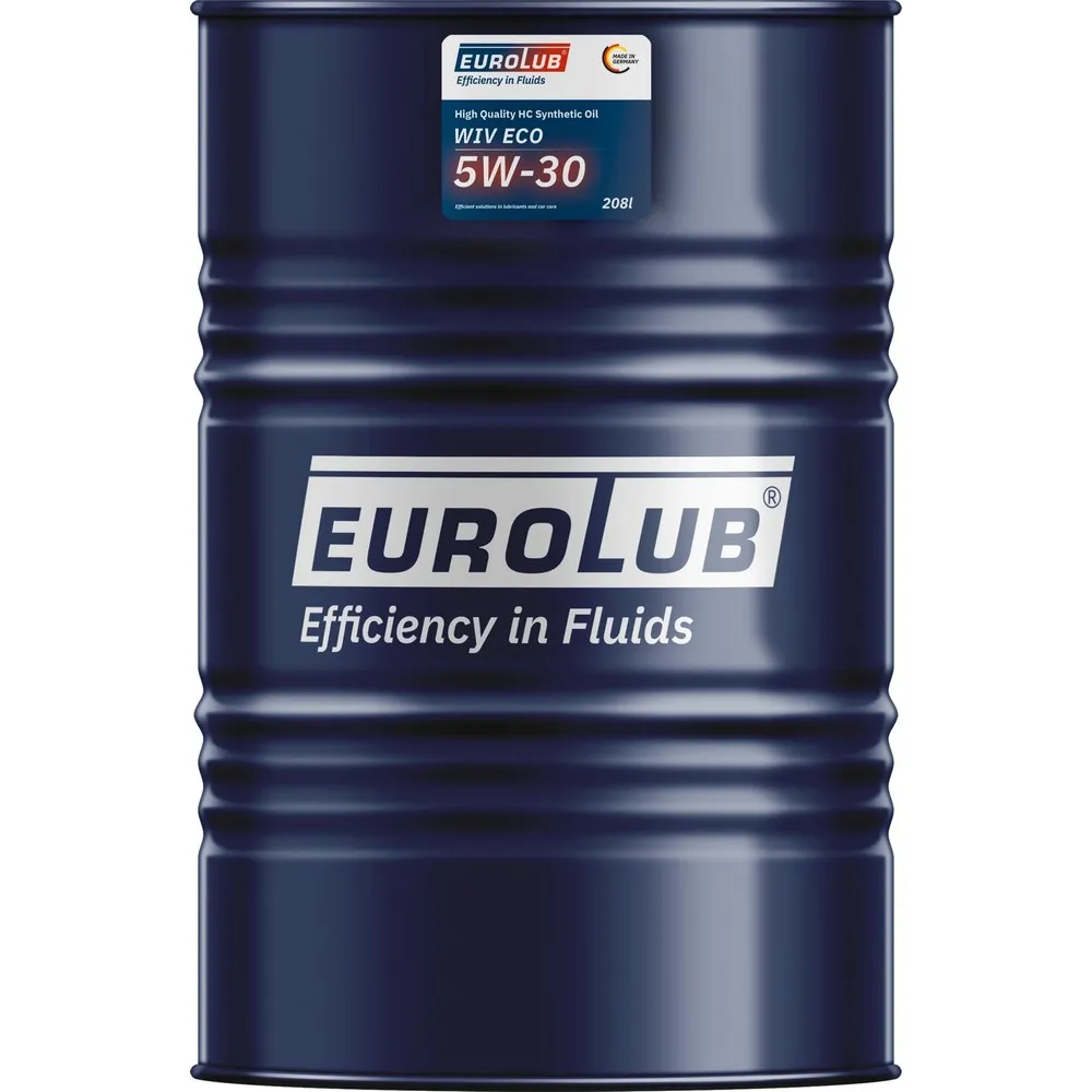 Масло моторное EUROLUB WIV ECO 5W30 SN ACEA C3 синт.208 л. EUROLUB 211208