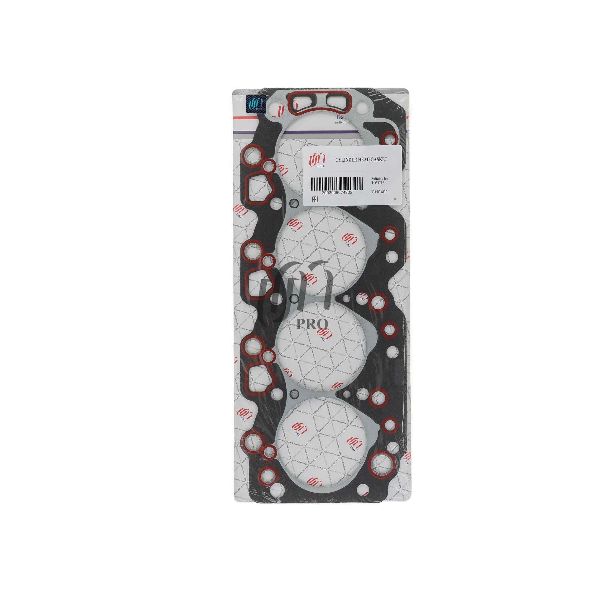 Прокладка головки блока TOYOTA 2C, 1983 (11115-64060) UM UNITED MOTORS GH0401