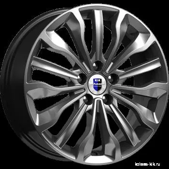 Диск литой R17 6.5J 5x114.3/60.1 ET50 КИК Атакама (КС756) Дарк платинум r74084