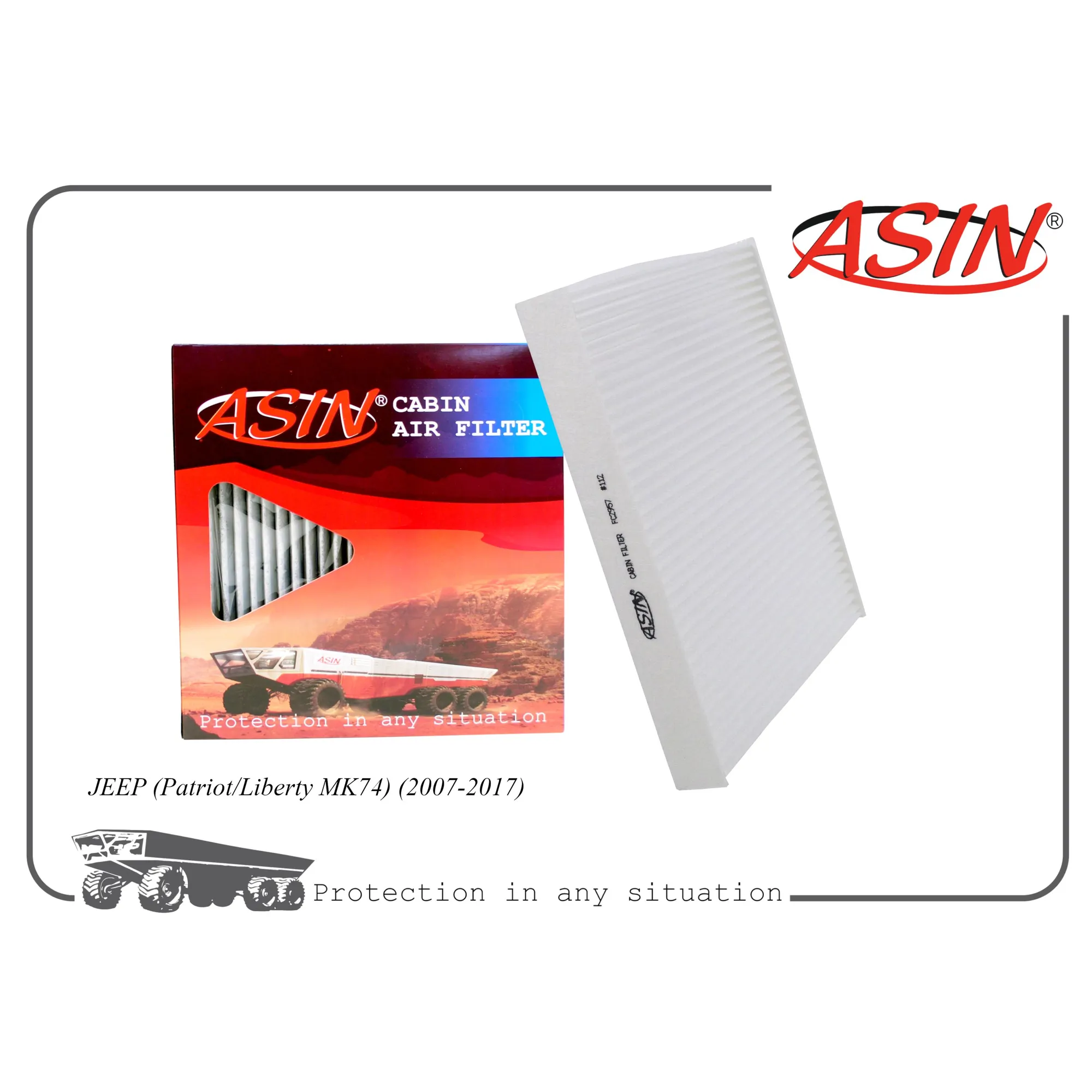 Фильтр салонный 05058693AA/ASIN.FC2957 ASIN ASIN ASIN.FC2957