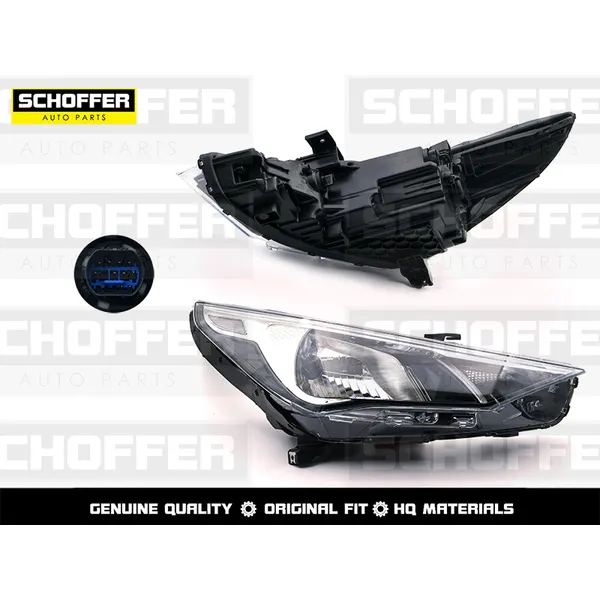 Фара правая Hyundai Solaris (II 2020 - н.в.) SCHOFFER SHF12097