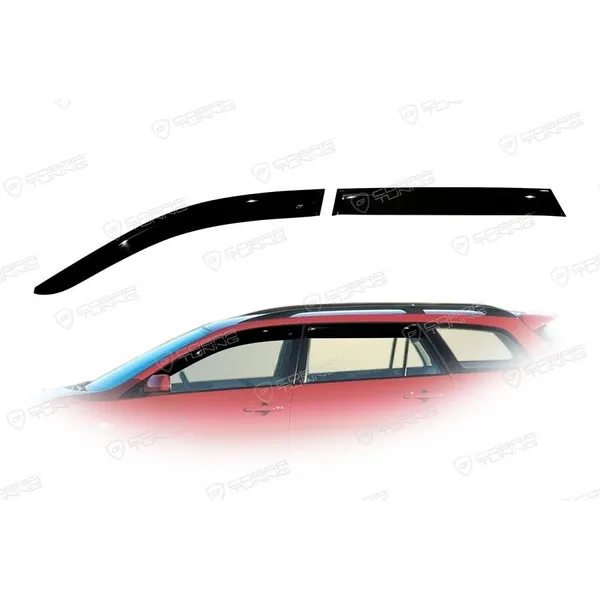 Дефлектора на окна Mazda 6 I Wagon 2002-2007EuroStandard деф.окон Cobra Tuning ME23202
