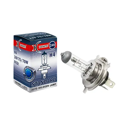 Лампа галогеновая H4 P43t 24v 75/70Ww (1шт) XENITE 1007064