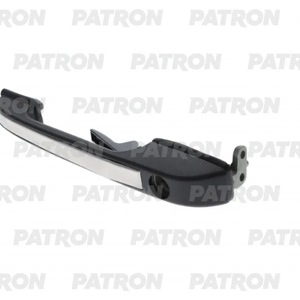 Ручка наружная двери передн лев Audi 100 83-88 (черн) PATRON P20-0257L