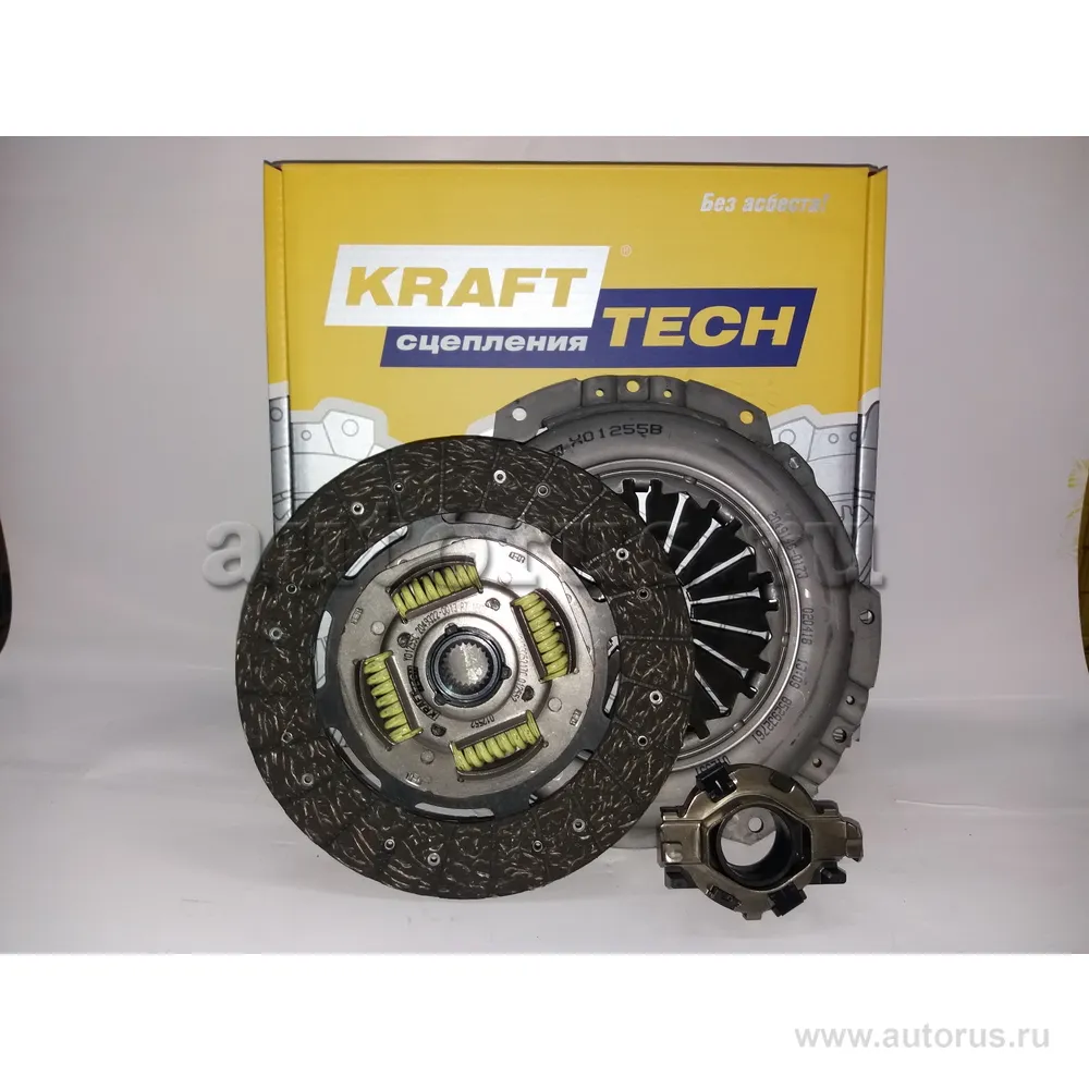 Сцепление в сборе Hyundai Porter 2 KRAFTTECH W01255B