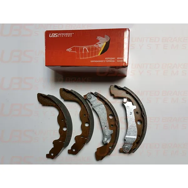 Тормозные колодки барабанные RENAULT KANGOO 1.5/1.6 (05-) задние UBS B1205003