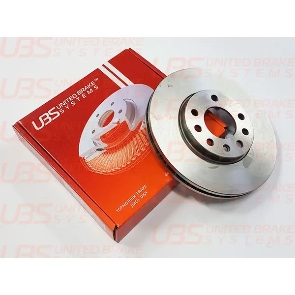 Диск тормозной для OPEL ASTRA G/H 98-09/MERIVA 03-/ ZAFIRA 99- передний вент., 1шт. UBS B2104001